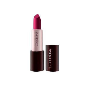 COLOR BAR  Take Me As I Am Vegan Matte Lipstick Shade Viva Magenta-007