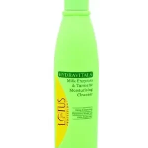 Lotus Professional Hydravitals Milk Enzymes and Turmeric Moisturising Cleanser(250 ml)