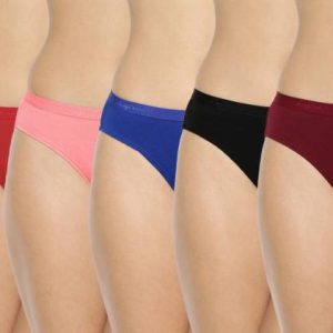 Lyra Pack of 6 Women Hipster Multicolor Panty