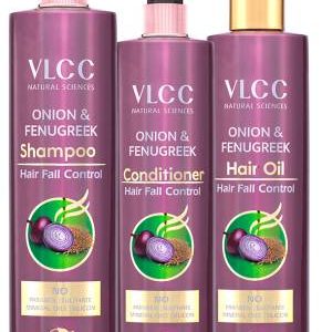 VLCC Onion & Fenugreek Complete Hair Care Pack(3 Items in the set)