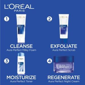L'Oreal Paris Aura Perfect Day Cream SPF 17 PA++| Face Cream with Vitamin C for Glowing skin(50 ml)