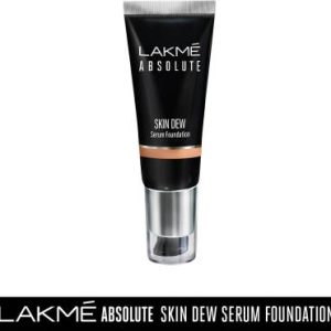Lakme Absolute Skin Dew Serum Foundation(Warm Sand, 30 g)