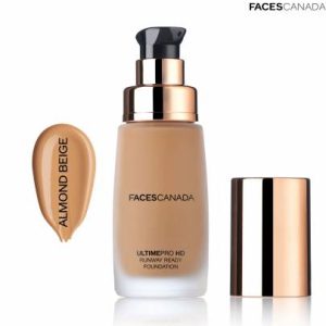FACES CANADA Ultime Pro HD Runway Ready Foundation(Almond Beige, 30 ml)
