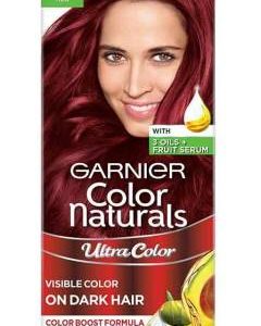 GARNIER Color Naturals Creme Hair Colour |Long-lasting Color & Shine , Raspberry Red