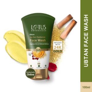 Lotus Botanicals Ubtan De-Tan Radiance Face Wash(100 ml)