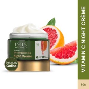 Lotus Botanicals Vitamin C Skin Brightening Night Crme - 50g(50 g)