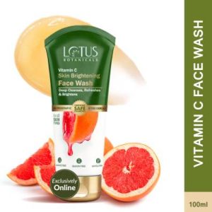 Lotus Botanicals Skin Brightening with Vitamin C Face Wash(100 ml)
