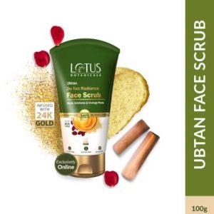 Lotus Botanicals Ubtan De-Tan Radiance Face Scrub(100 g)