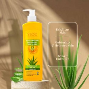 VLCC DeTan + White Glow Moisturising Body Lotion SPF 30 PA+++(350 ml)