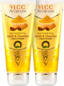 VLCC Ayurveda Skin Brightening Haldi & Chandan (Pack of 2) Face Wash(200 ml)