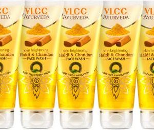 VLCC Ayurveda Skin Brightening Haldi & Chandan (Pack of 5) Face Wash(500 ml)