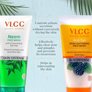 VLCC Neem & Anti Tan Buy One Get One Face Wash(300 ml)