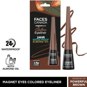 FACES CANADA Magneteyes Color Eyeliner 4 ml(Powerful Brown 04)