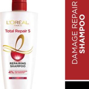 L'Oreal Paris Total Repair 5 Shampoo|For Damaged Hair with Pro-Keratin & Ceramide(1 L)