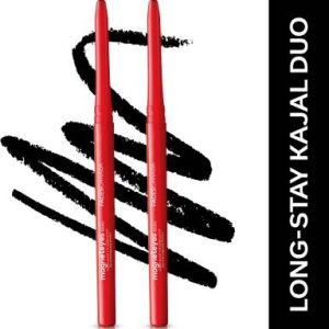 FACES CANADA Magneteyes Kajal Duo Pack | 24HR Long Stay, Smudge & Water Resistant, Fade Proof(Black, 0.7 g)