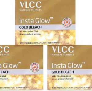 VLCC Insta Glow Gold Bleach (Pack of 3)(90 g)