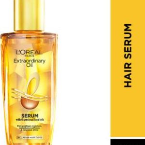 L'Oreal Paris Extraordinary Oil Hair Serum| For Dry & Frizzy Hair|6 Rare Flower Oils(100 ml)