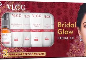 VLCC Bridal Glow Facial Kit | HA, Niacinamide, Vitamin C & Tint Illuminators(50 g)