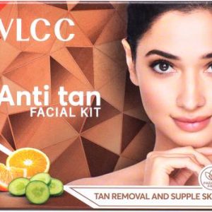 VLCC Anti Tan Facial Kit - Power of 25 vital ingredients,Fights Sun Tan.(60 g)