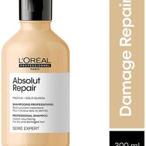 L'Oreal Professionnel Absolut Repair Shampoo | For Dry and Damaged Hair(300 ml)