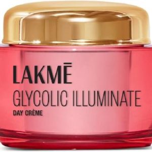 Lakme Glycolic Illuminate Day Cream with Glycolic Acid for Radiant & Even Tone Skin(50 g)