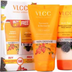 VLCC Turmeric & Berberis Anti Tan & Skin Brightening Face Wash(150 ml)