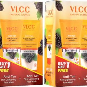 VLCC Anti Tan Skin Lightening Buy One Get One (Pack of 2) Face Wash(600 ml)