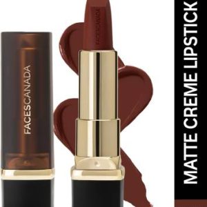 FACES CANADA Comfy Matte Creme Lipstick | Long Stay | Intense Color | One Stroke Application(Don't You Mind 09, 4.2 g)
