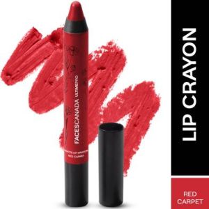 FACES CANADA Ultime Pro Matte Lip Crayon Red Carpet 27 2.8gm(Red carpet, 2.8 g)