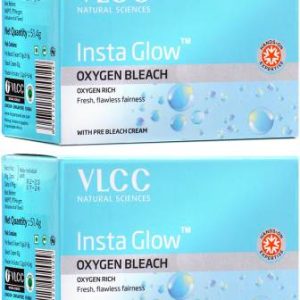 VLCC Insta Glow Oxygen Bleach (Pack of 2)(51.4 g)