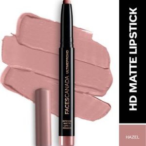 FACES CANADA Ultime Pro HD Intense Matte Lips + Primer(Hazel, 1.4 g)