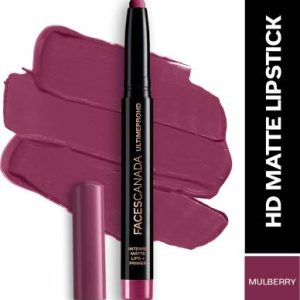 FACES CANADA Ultime Pro HD Intense Matte Lips + Primer(Mulberry Magic, 1.4 g)