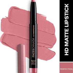 FACES CANADA Ultime Pro HD Intense Matte Lips + Primer(Perfection, 1.4 g)