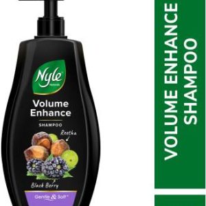 Nyle Naturals Volume Enhance Shampoo|For Voluminous Hair |With Reetha & Blackberry??(400 ml)