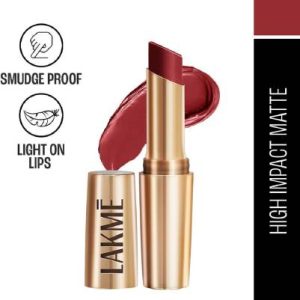 Lakme 9TO5 Primer + Matte Lip Color Cherry Chic(Cherry Chic, 3.6 g)