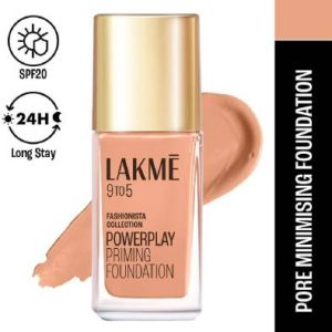 Lakme 9to5 Powerplay Priming Foundation(Cool Ivory, 25 ml)