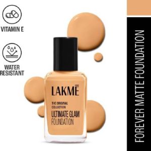 Lakme FOREVER MATTE FOUNDATION for Superior Coverage Foundation(Coral, 27 ml)