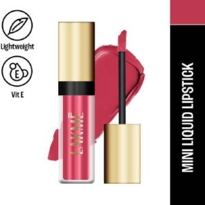Lakme Beyond Matte Lip Liquid(Pink Footprint, 2.4 ml)