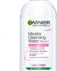 GARNIER Micellar Cleansing Water, Gentle Cleanser For Everyday Use Makeup Remover(400 ml)