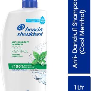 HEAD & SHOULDERS Cool Menthol Anti-Dandruff Shampoo for Women & Men(1 L)