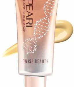 SWISS BEAUTY Foundation Pearl Illuminator Liquid with radiance finish Highlighter(Golden Pink)