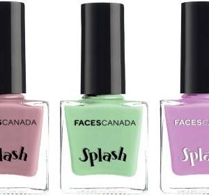 FACES CANADA Splash Nail Pack Of 3 Combo - Linty + Viola + Floral Dream Linty + Viola + Floral Dream