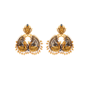 Shree Hari Earrings - WER170BL