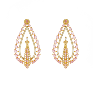 Shree Hari Earrings - WER467PK