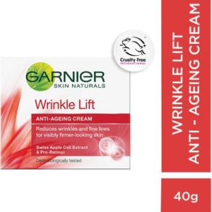 GARNIER Wrinkle Lift Anti-Ageing Cream| Forming & Smoothing Moisturiser(40 g)