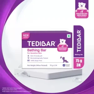 JOHNSON’S Tedibar Moisturising Baby Bathing Bar