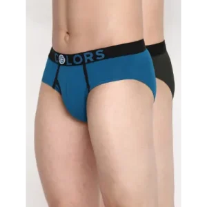 COLORS 117 FRONT OPEN MINI BRIEF MEN'S PACK OF 2