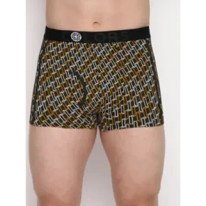 COLORS 121 ATHLEFIT FRONT OPEN MINI TRUNK ASSORTED PRINT MEN'S SINGLE PACK