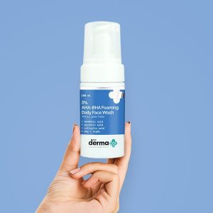 The Derma Co 3% AHA+BHA Foaming Daily Face Wash 100ml