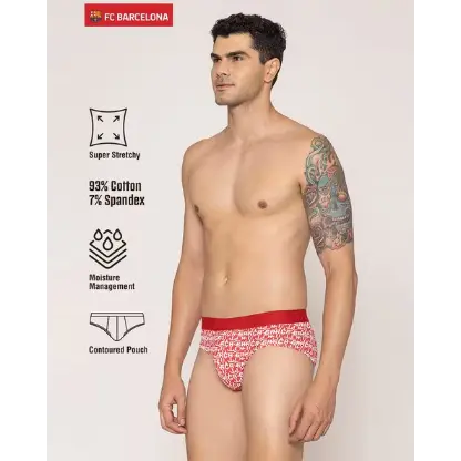 JOHN PLAYERS Men Geometric Print Briefs
